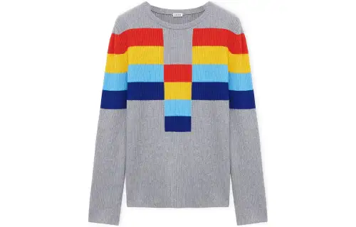 LOEWE Colorblock Knitted Jumper