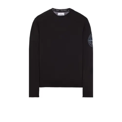 STONE ISLAND SS24 Knitwear Men's Black