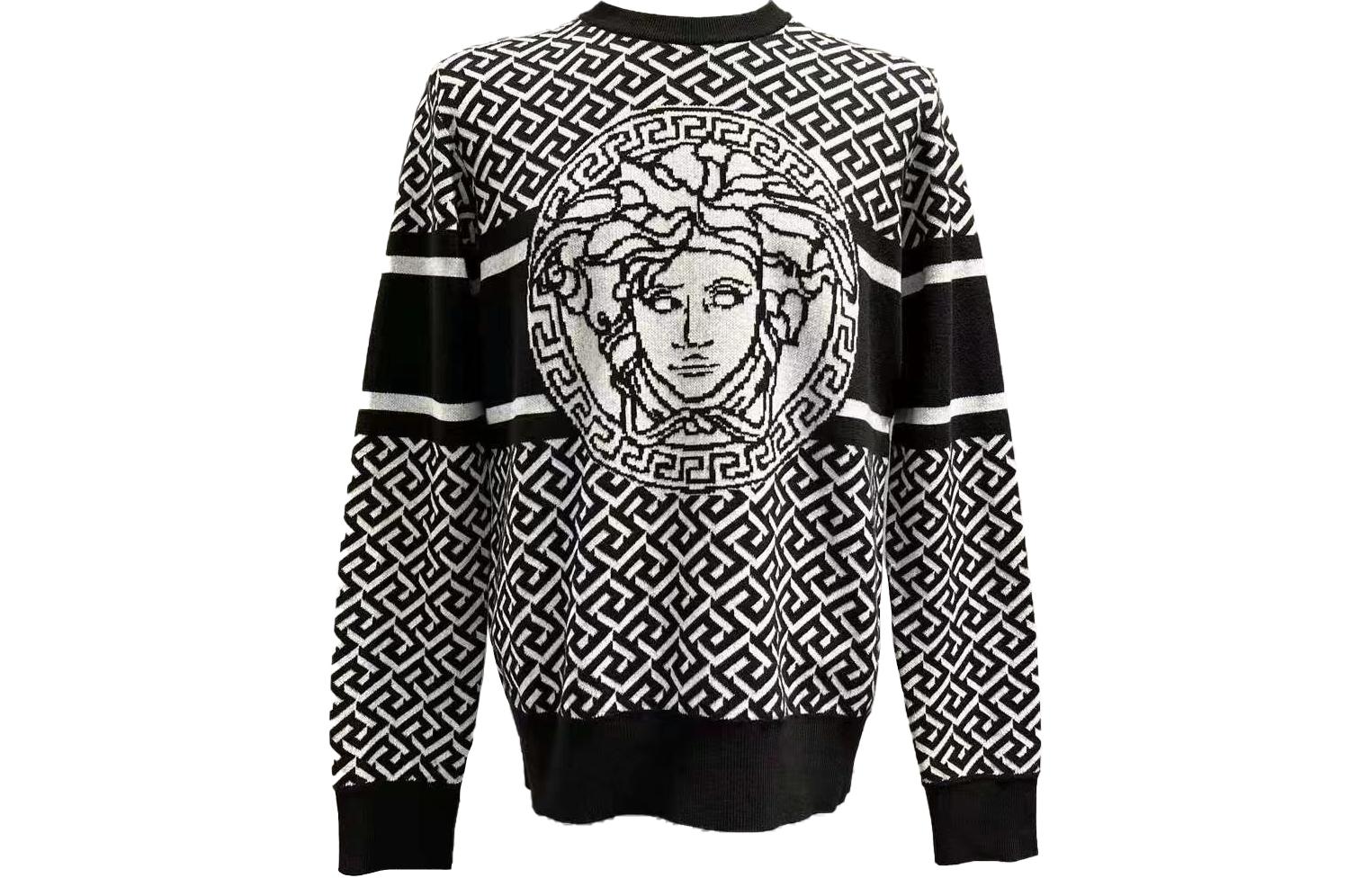 Мужской джемпер Versace Knitwear (черный)