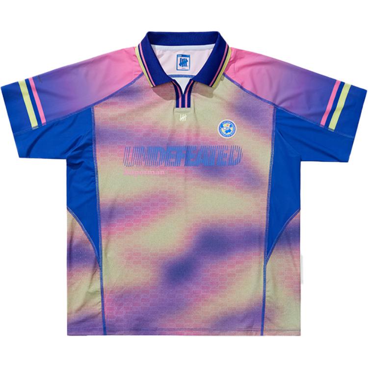 Мужская футболка поло UNDEFEATED UNDEFEATED Xuperman Polo (разноцветная)