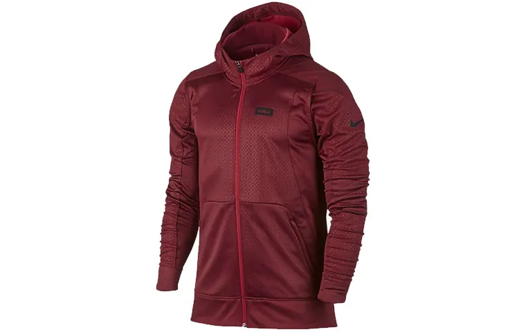 Nike Jackets Men's Burgundy Hooded Moderate Other