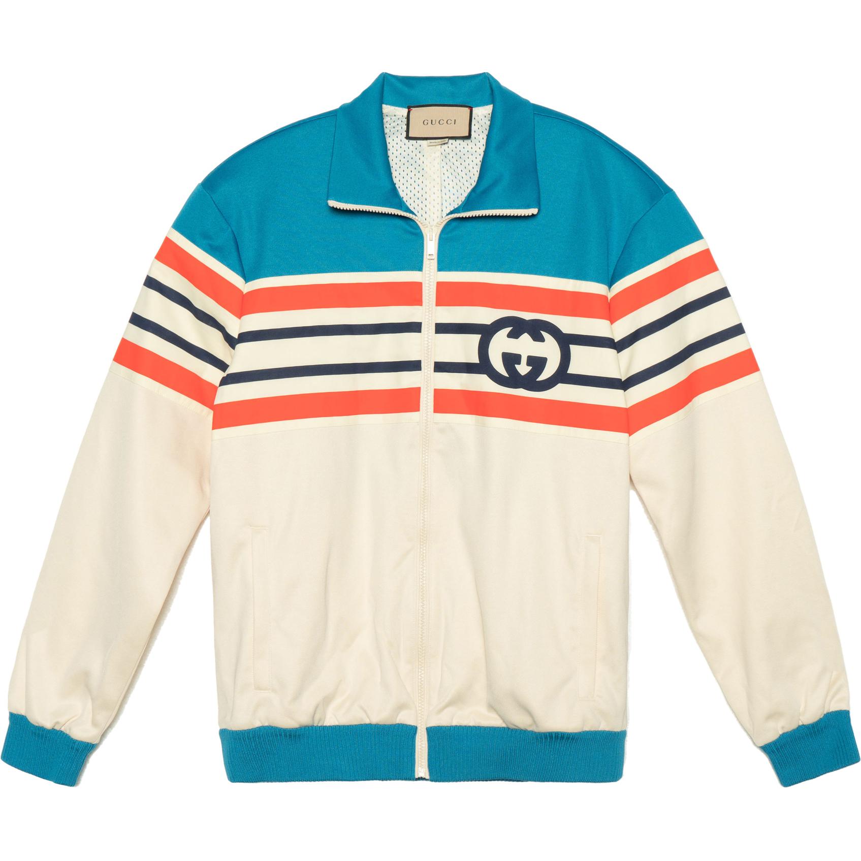 【Previous Season】Interlocking G stripe jacket