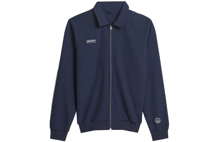 Adidas Originals Jackets Men's Blue Lapel Moderate
