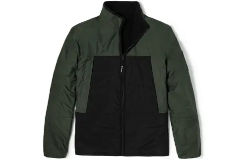Timberland Jackets Men's Green Stand Collar Moderate Other
