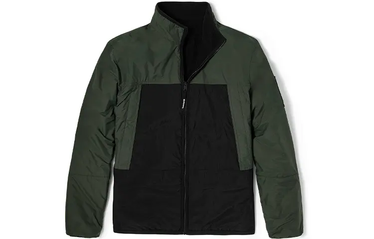 Timberland Jackets Men's Green Stand Collar Moderate Other