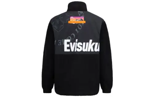 EVISU Jackets Men's Multicolor Stand Collar Moderate Other
