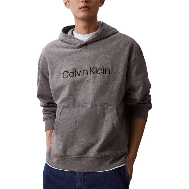 Мужское худи CALVIN KLEIN (серое)