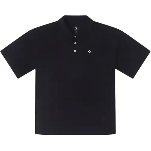 Converse Polo Shirt Unisex Black
