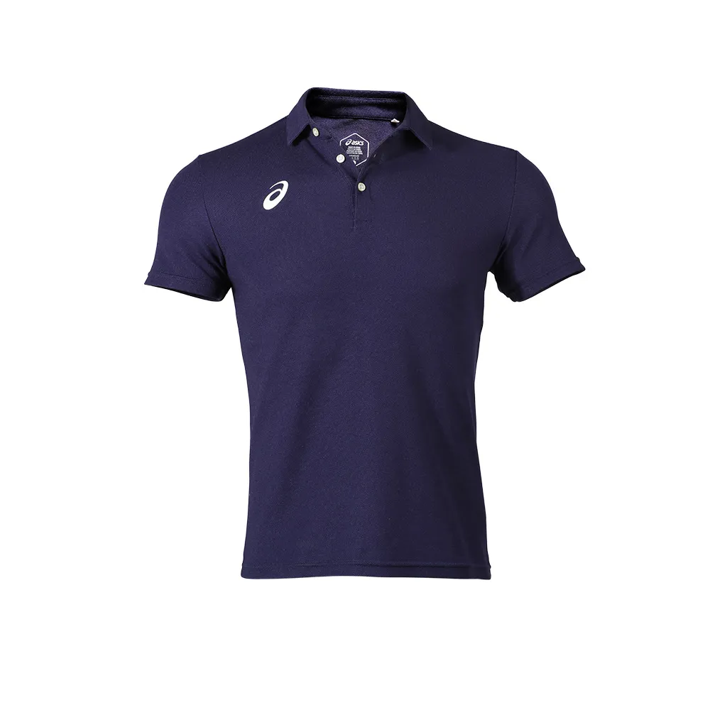 ASICS Polo Shirt Men's Navy Blue