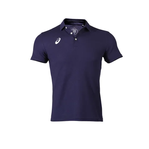 Asics Polo Shirt Men's Navy Blue