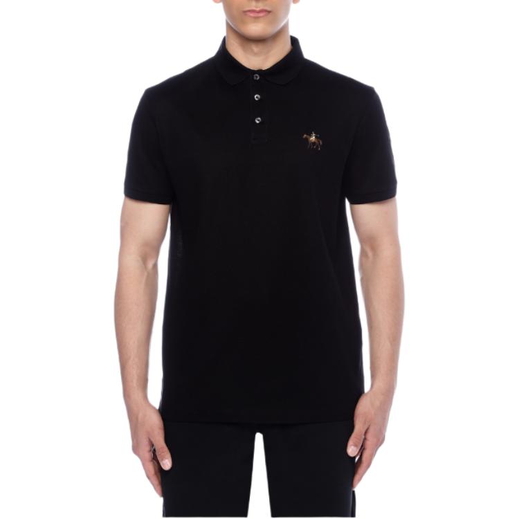 Мужская футболка Polo Ralph Lauren Logo (черная)