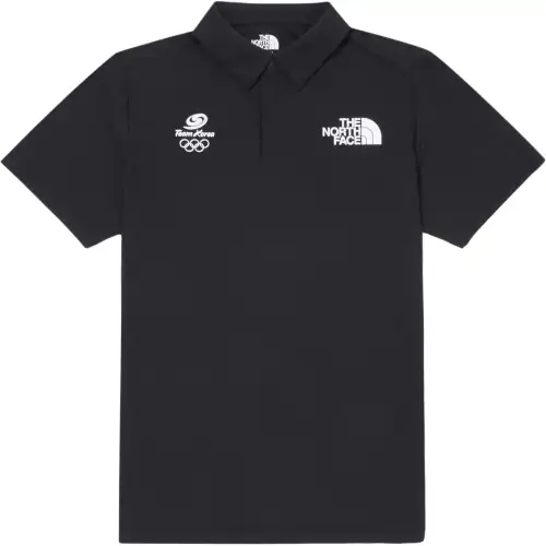THE NORTH FACE PO TEAMKOREA ICE DAY Polo Shirt Men's Black