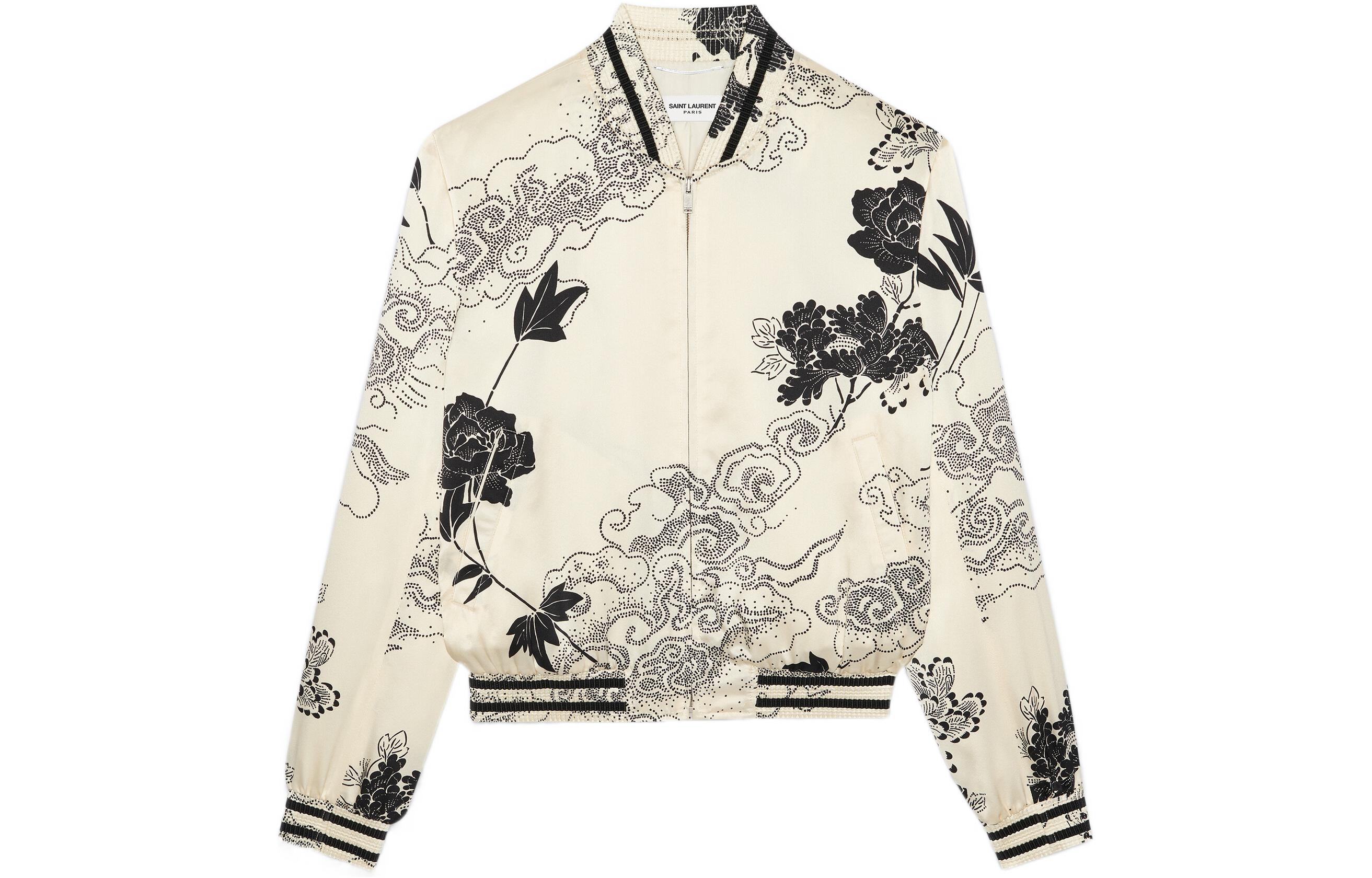 Мужские куртка SAINT SAINT LAURENT SS22 Teddy (белый)