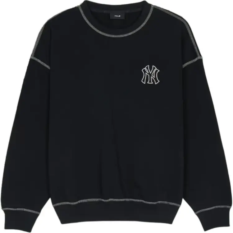 MLB Overfit New York Yankees Coopers Logo Mega Sweatshirt Unisex Black