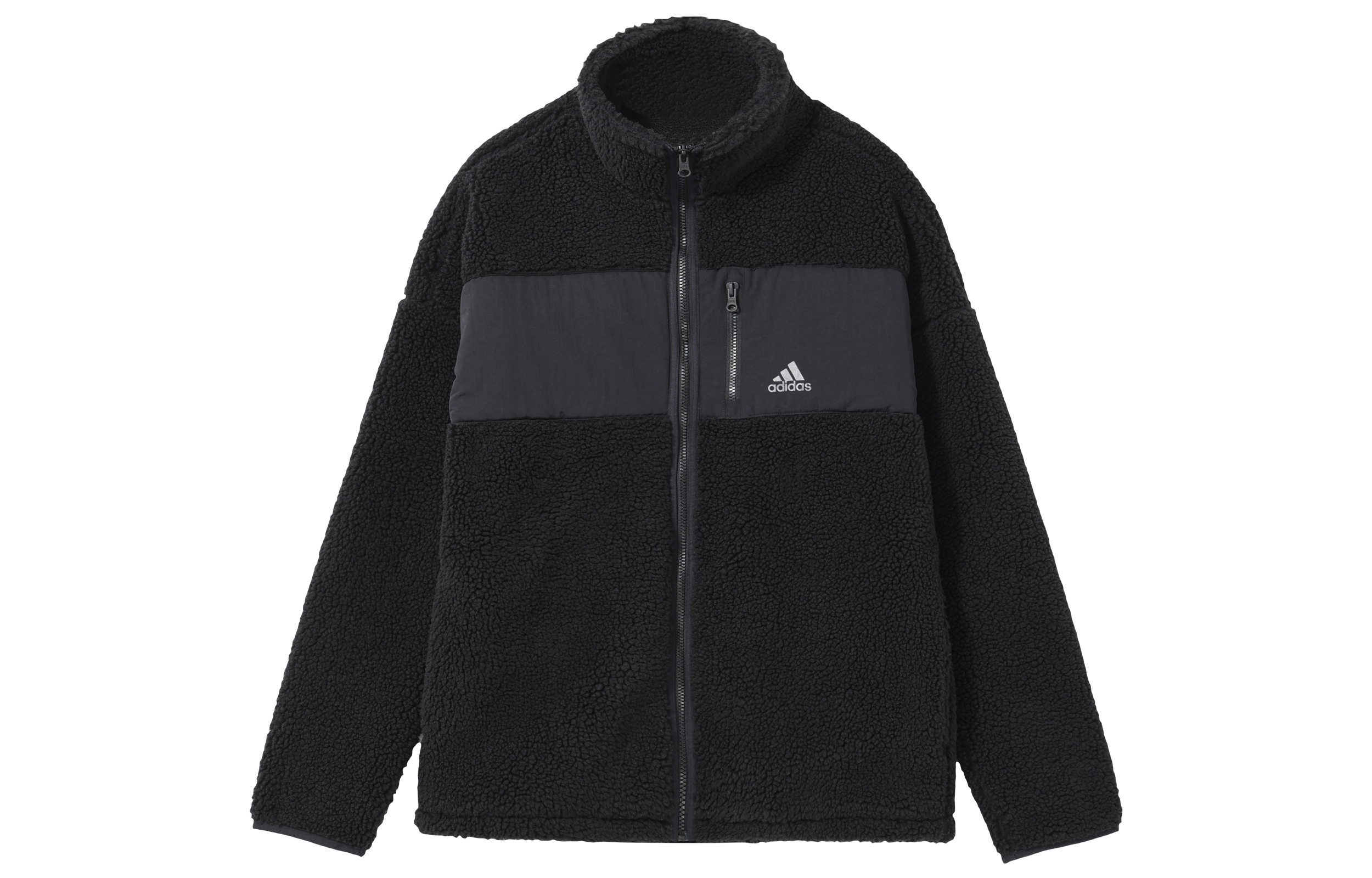 Мужская куртка adidas Logo (черно-белая)