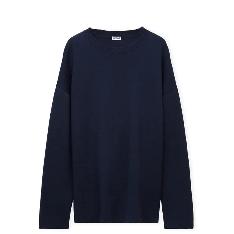 LOEWE SS25 Sweater Men's Marine Blue