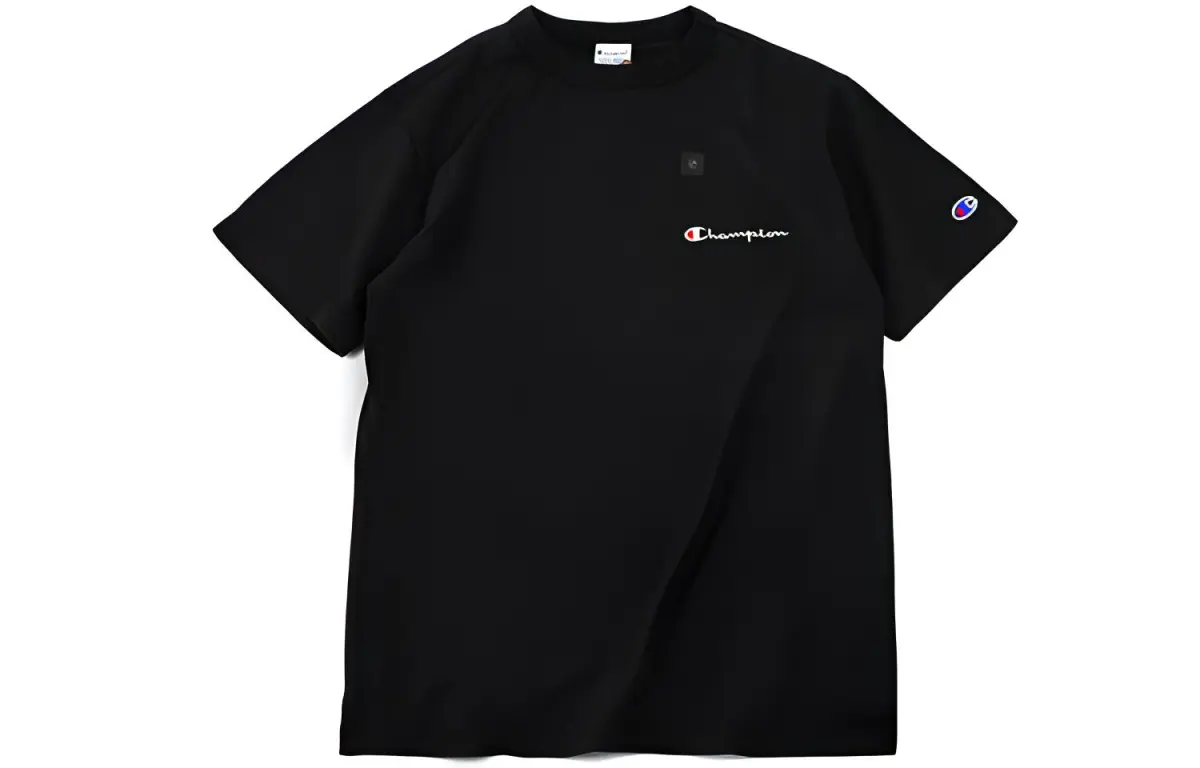 Champion SS21 T Shirt Japan Version Unisex Black