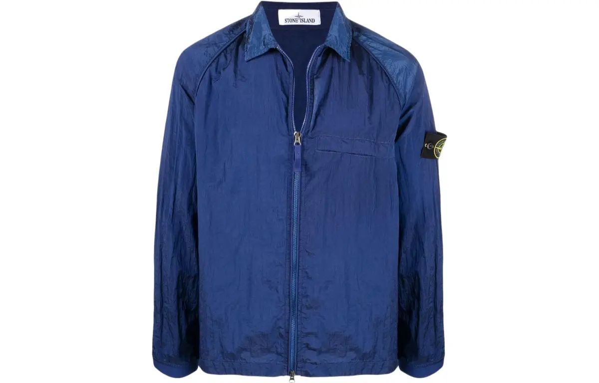 STONE ISLAND Jacket Fall Men's Blue