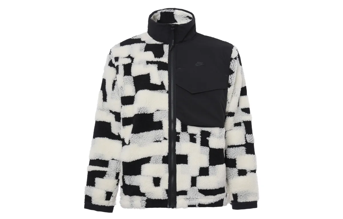 Nike Jackets Unisex White Stand Collar Moderate Other