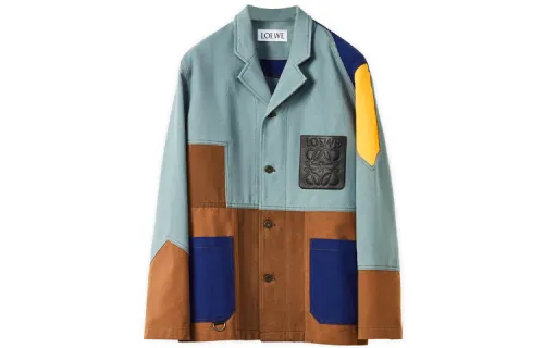 LOEWE FW21 Jackets & Coats Men's Multicolor