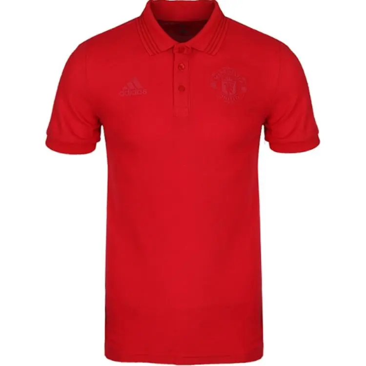 Adidas MUFC Polo Shirt Men's Red