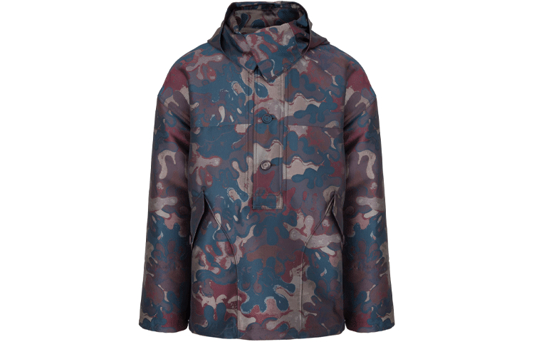 Dior X Peter Doig Camouflage Hooded Anorak