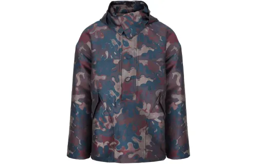 Dior X Peter Doig Camouflage Hooded Anorak