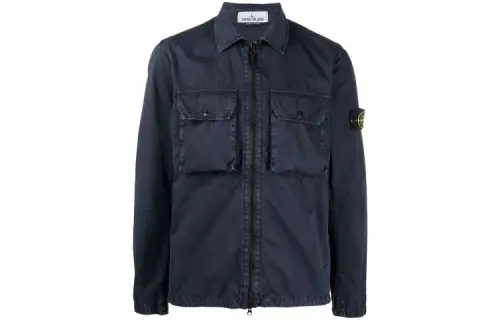 STONE ISLAND Jacket Men's Dark Blue