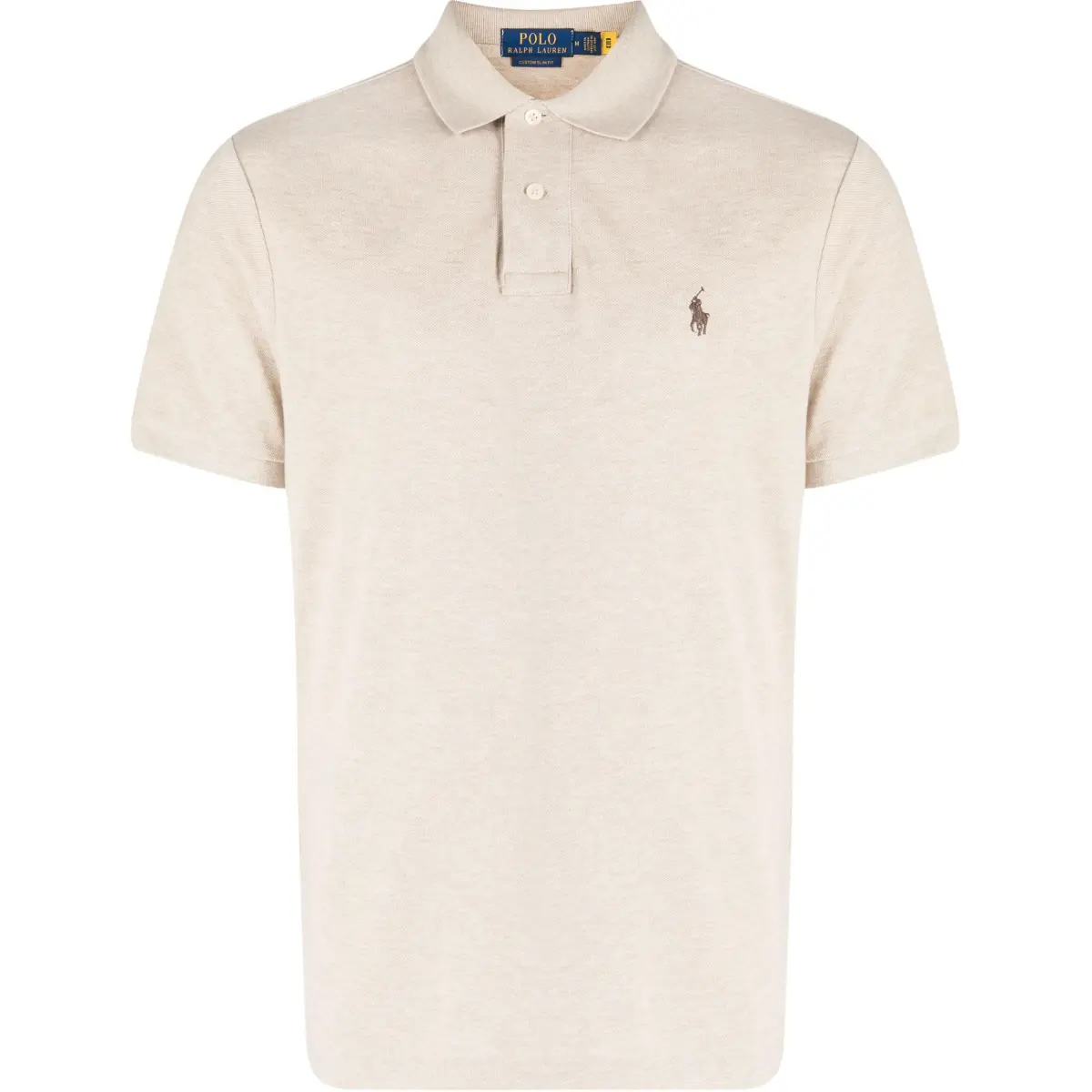 Polo Ralph Lauren SS24 Polo Shirt Custom Slim Fit Men's Light Umber