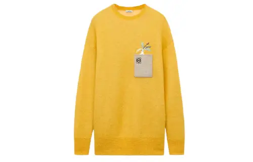 LOEWE FW23 Sweater Men's Yellow