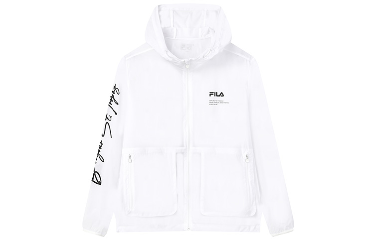 Мужская куртка Fila Logo (белая)