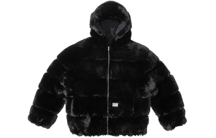 Supreme X Wtaps Faux Fur Hooded Jacket