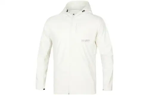 Skechers Jackets Men's White Hooded Moderate Other