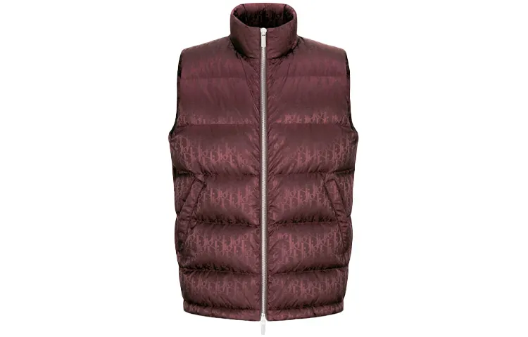 DIOR Oblique Sleeveless Down Jacket