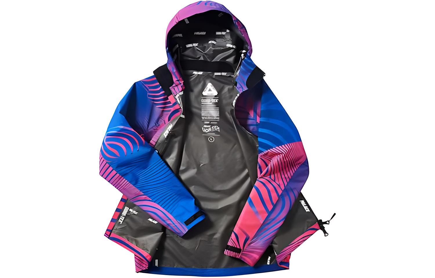 Мужская куртка Palace Gore-Tex Vortex Paclite Jacket Pink (розовая) — фото 2