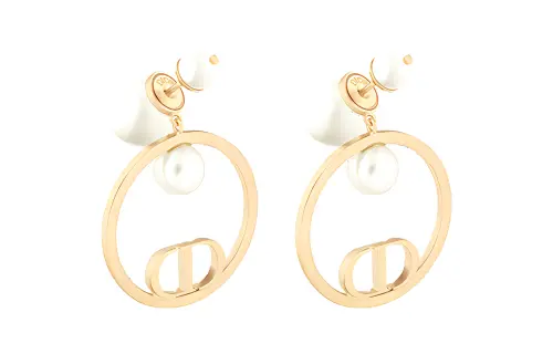 DIOR Earrings Women's Gold