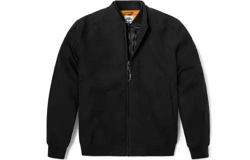 Timberland Jackets Men's Black Baseball Collar Moderate Other