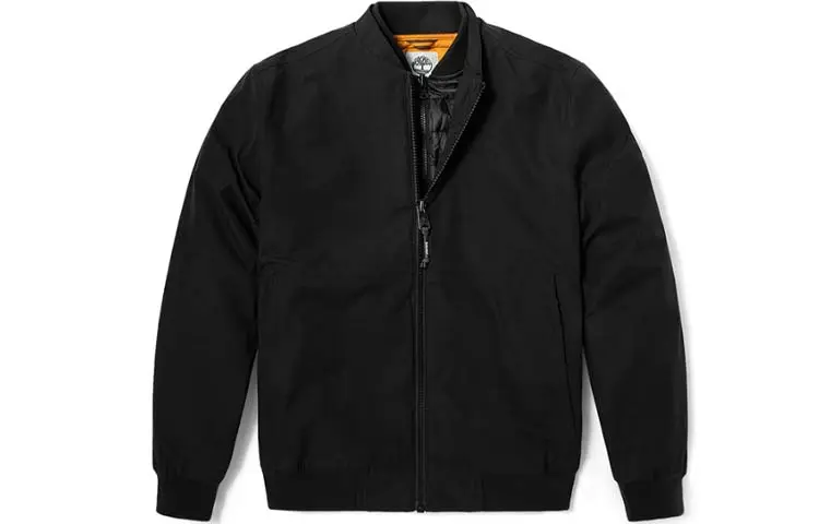 Timberland Jackets Men's Black Baseball Collar Moderate Other