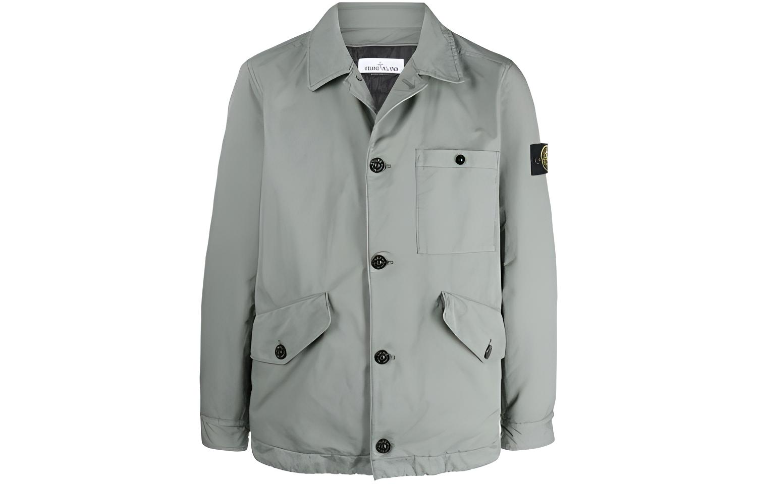 Мужская куртка STONE ISLAND DAVID-TC (зеленая)