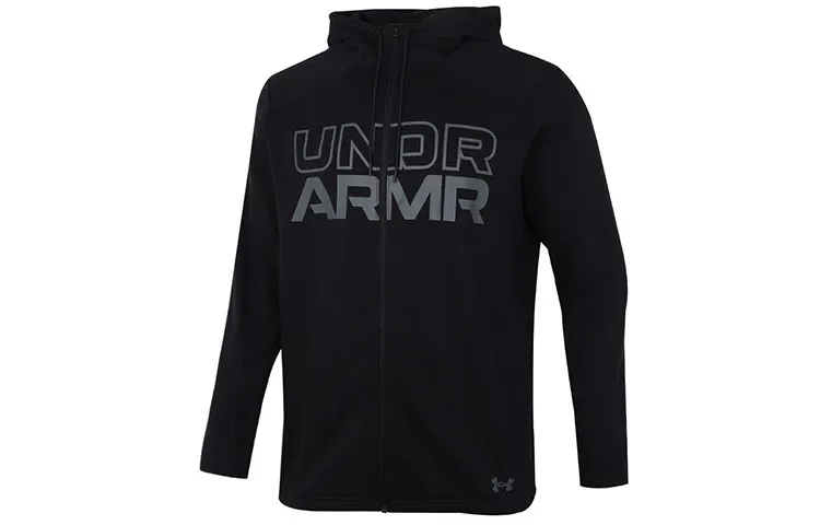 Under Armour Baselin Jackets Men's Black Hooded Moderate Other