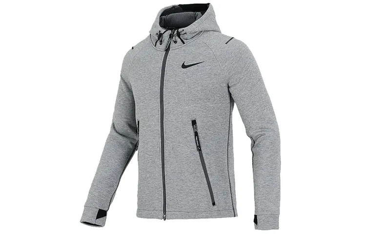 Nike Jackets Men's Gray Hooded Moderate Other