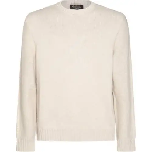 Loro Piana Long Sleeved Crewneck Knitted Jumper