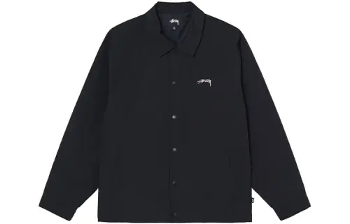 Stussy Jackets Unisex Black Lapel Moderate Other