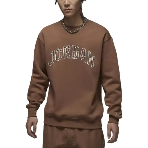 JORDAN Essentials Men's Fleece Crew-Neck Sweatshirt