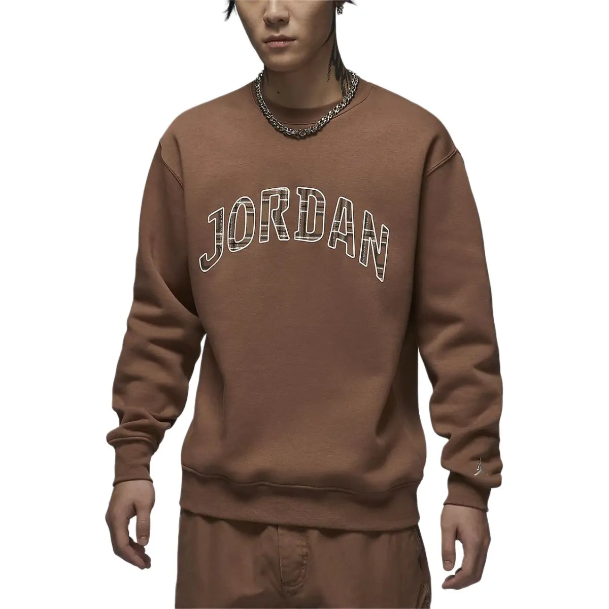 JORDAN Essentials Men's Fleece Crew-Neck Sweatshirt