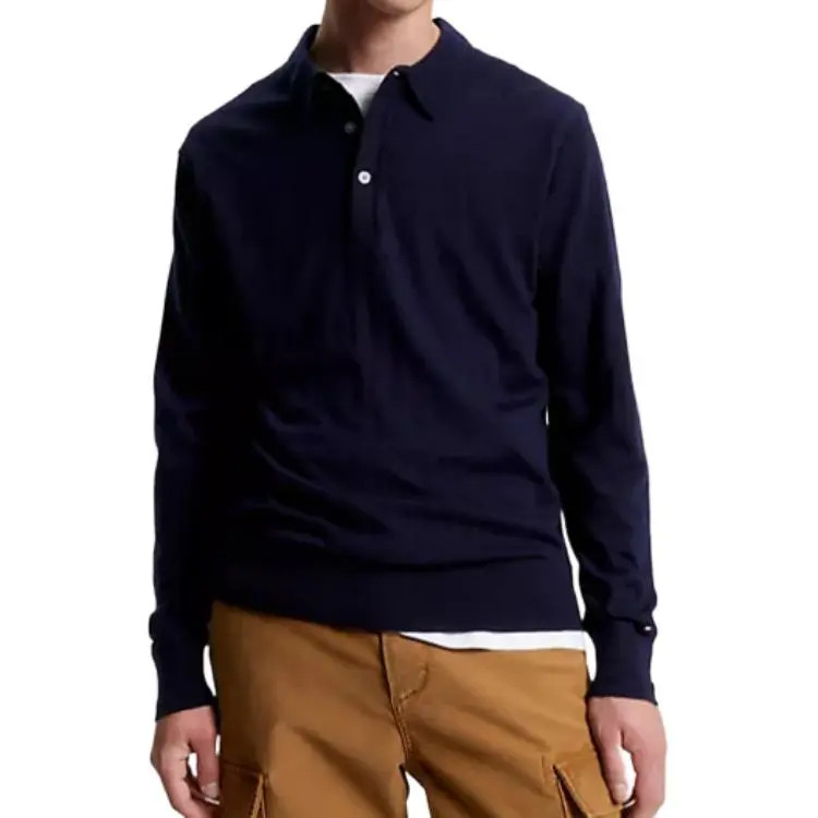 Tommy Hilfiger Polo Shirt Men's Marine Blue