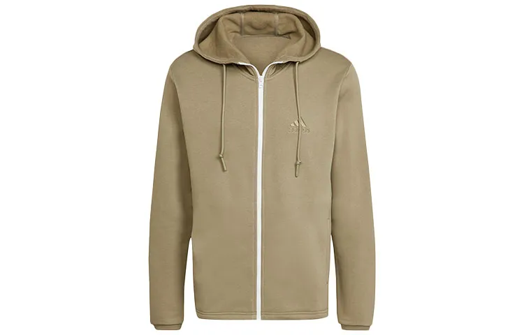 Adidas Jackets Men's Light Green Hooded Moderate Other