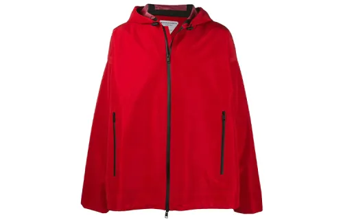 Bottega Veneta Jackets Men's Red Hooded Moderate Other