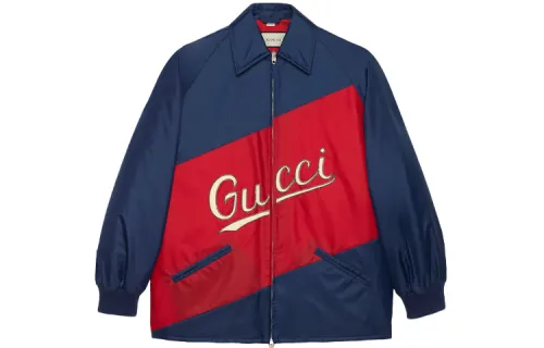 Gucci 2010s logo-embroidered jacket