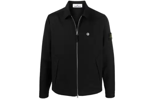 STONE ISLAND Jacket Men's Black